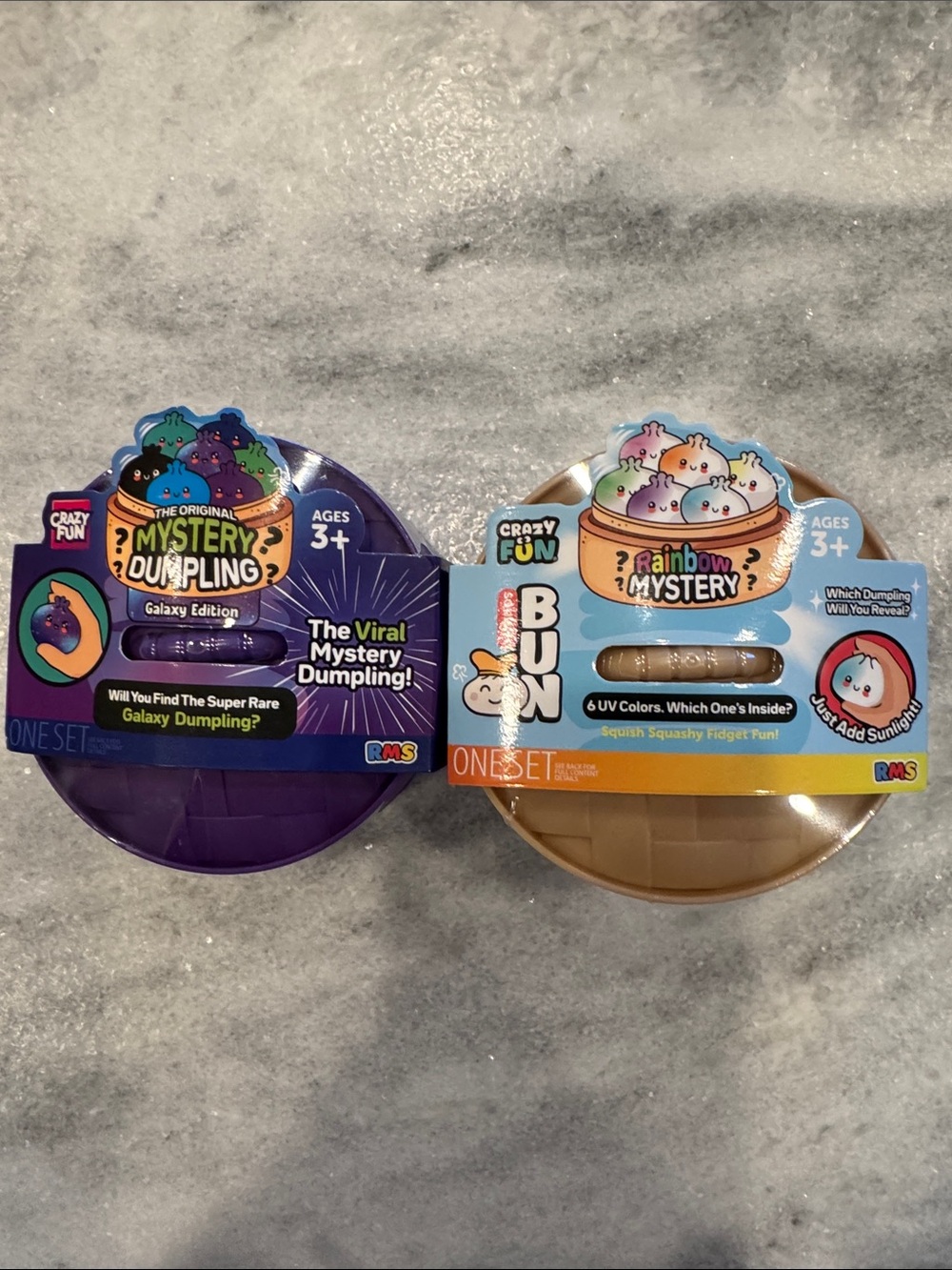 Crazy 8 Mystery Dumpling Packs - Purple and Gold